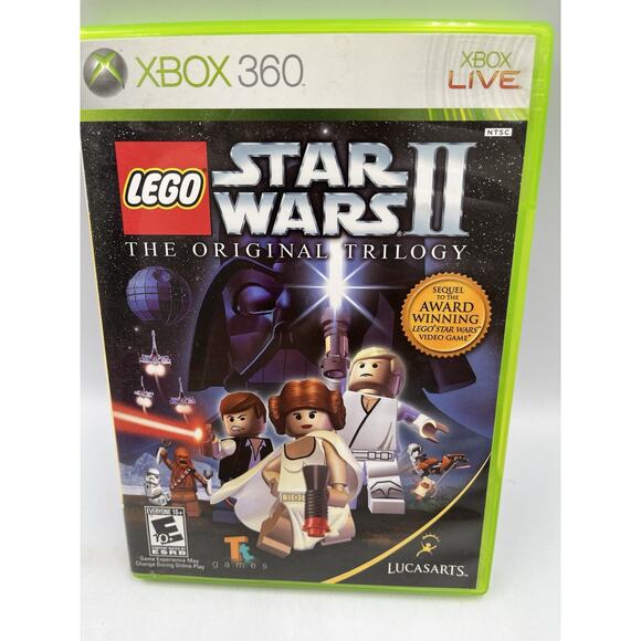 LEGO Star Wars II: The Original Trilogy (Microsoft Xbox 360, 2006) Tested - Picture 1 of 5